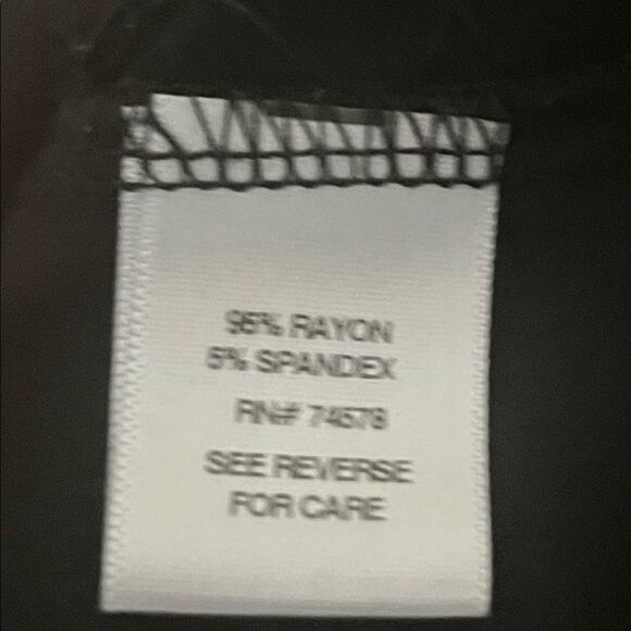 Cache Black Gold Embellished V- neck Dolman Sleeve Shirt Size M - Picture 5 of 5